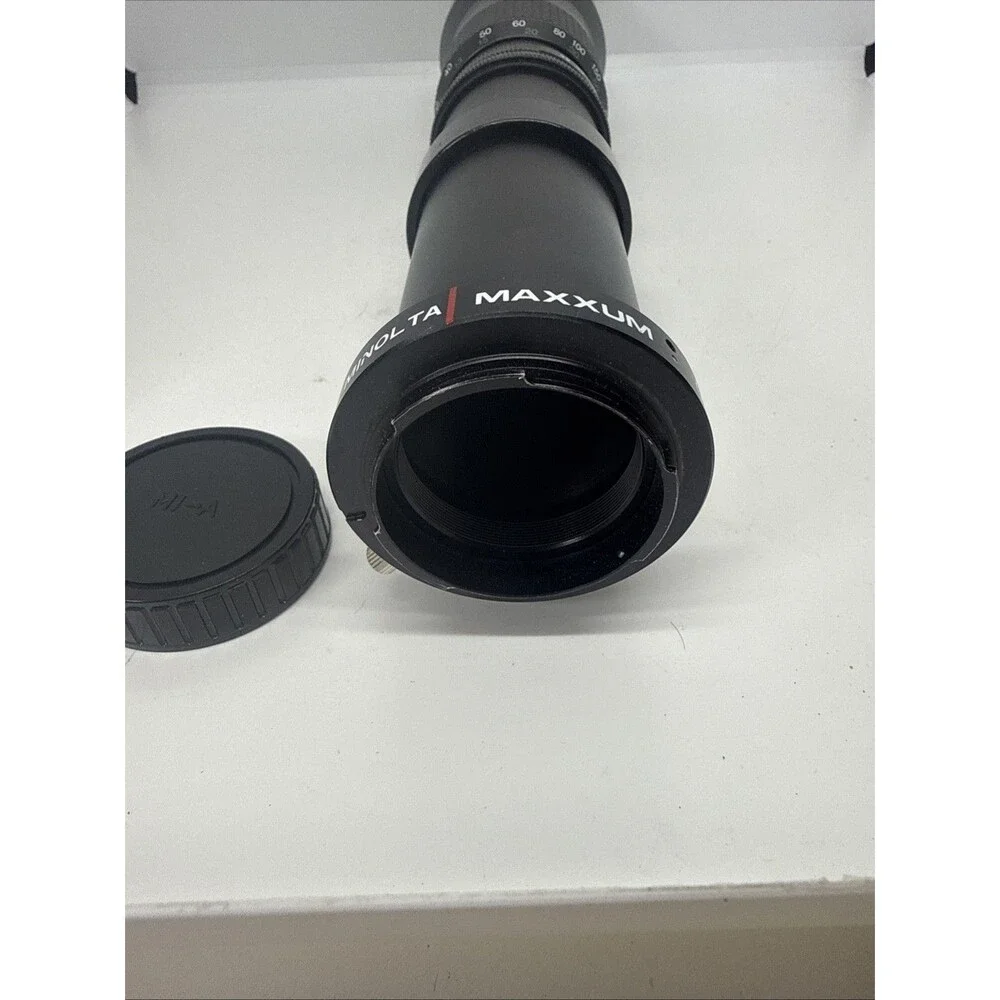 Kimunor Vivitar 500mm f8 Manual Telephoto T-Mount Lens w/ Minolta AF Adapter